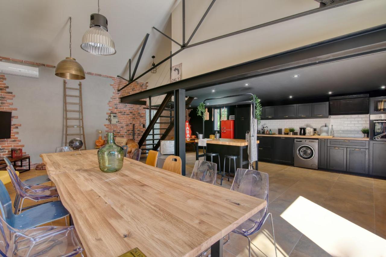 Вилла Le Loft Spa Balneo Grisolles  Экстерьер фото